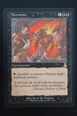 Magic The Gathering MTG ATTRITION Urza's Destiny LP Lightly Played - Image 1