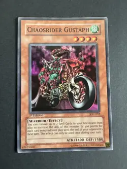 Chaosrider Gustaph IOC-018 Invasion of Chaos 1st Edition LP - Image 1