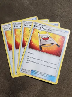 4x Rescue Stretcher - 130/145 - Uncommon - Pokemon TCG - Guardians Rising LP/NM - Image 1