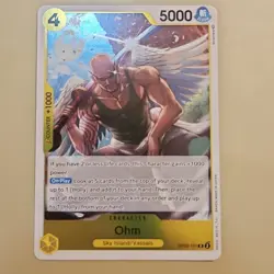 Ohm OP05-101 Awakening of the New Era One Piece English NM FOIL TCG CCG - Image 1