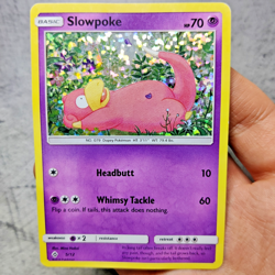 Slowpoke 5/12 Pokemon Card McDonalds Promo Confetti Holo 2018 PTCG - Image 1