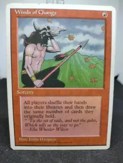 Winds of Change MTG Core Set 4th Edition Fast Shipping Magic The Gathering - Image 1