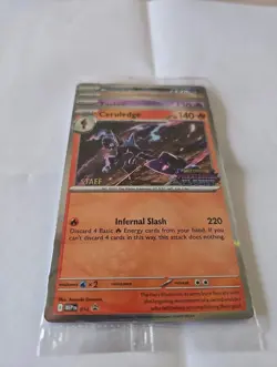 Pokemon Phantasmal Flames Prerelease Staff Promo Set SEALED - IN HAND! New - Image 2