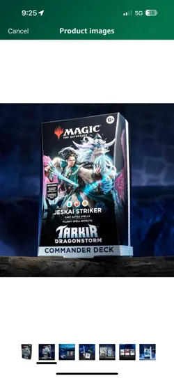 MAGIC THE GATHERING Tarkir: Dragonstorm Commander Deck Jeskai Striker MTG NEW - Image 2
