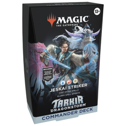 Magic The Gathering Tarkir Dragonstorm Jeskai Striker Commander Deck [Brand New] - Image 1