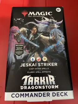 Magic the Gathering: Tarkir Dragonstorm Commander Deck - Jeskai Striker - Image 1