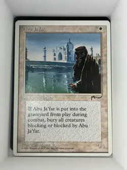 Abu Ja’Far- Arabian Nights - Vintage MTG Magic the Gathering Single Card. M11 - Image 1