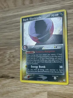 Dark Electrode Holo Rare 4/109 Team Rocket Returns Pokemon Card 2004 - Image 2