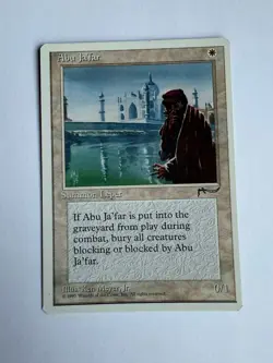 Abu Ja’Far- Arabian Nights - Vintage MTG Magic the Gathering Single Card. M11 - Image 1