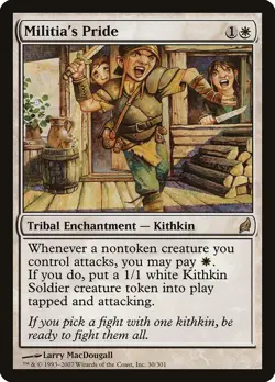 Militia's Pride - NM - R - MTG - Image 1