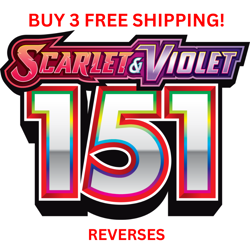 S&V 151 Pokemon TCG 1 - 165 PICK YOUR OWN REVERSE HOLOS 3+ FREE SHIP LP/NM - Image 1