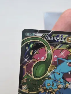 Venusaur EX XY123 Black Star Promo Full Art Holo Card Pokemon TCG 2016 - Image 3