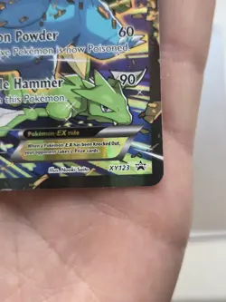 Venusaur EX XY123 Black Star Promo Full Art Holo Card Pokemon TCG 2016 - Image 5