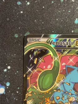 Pokemon TCG Venusaur EX Black Star Promo Full Art Holo Card XY123 - Image 4
