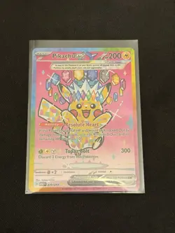 Pokemon Pikachu EX SIR 277/217 Ascended Heroes FULL ART 1 - Image 1
