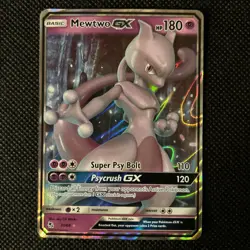 Pokemon TCG Mewtwo GX 31/68 Ultra Rare Hidden Fates - Image 1