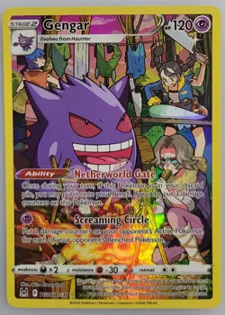 Gengar TG06/TG30 Swsh11: Pokemon Lost Origin Trainer Gallery Holo NM - Image 1