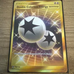 Pokemon TCG Double Colorless Energy Guardians Rising 166/145 Holo Secret Rare - Image 1
