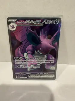 Pokemon Team Rocket's Nidoking ex 216/182 Holo Ultra Rare Sv10 English 2024 NM - Image 1