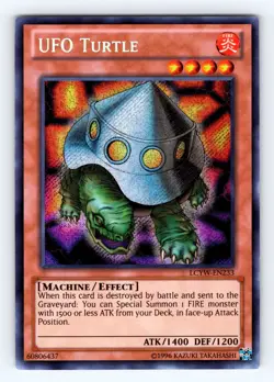 Yugioh UFO Turtle LCYW-EN233 Secret Rare - NM 💎 - Image 1