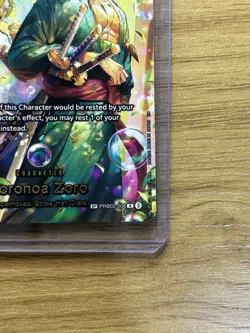 One Piece CCG Roronoa Zoro PRB02-006 R SP English - Image 4