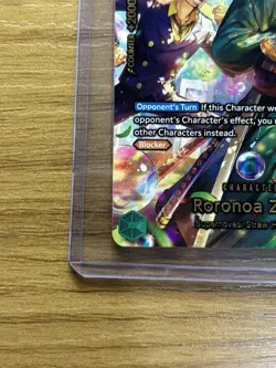 One Piece CCG Roronoa Zoro PRB02-006 R SP English - Image 5