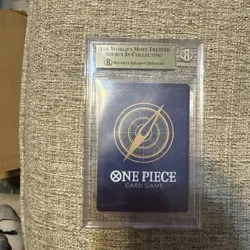 One Piece TCG English Shanks OP01-120 Sec Rare BGS 10 Pristine - Image 2