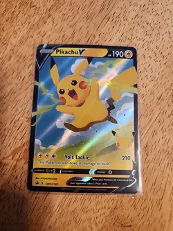 Pikachu V SWSH143 Sword & Shield Promo Celebrations Pokemon NM - Image 1