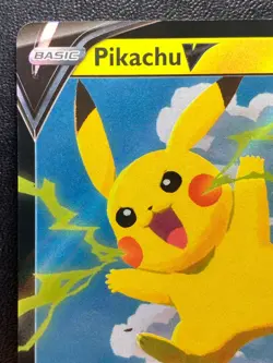 Pokemon Pikachu V Sword & Shield Celebrations Black Star Promo SWSH143 NM - Image 2