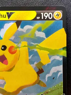 Pokemon Pikachu V Sword & Shield Celebrations Black Star Promo SWSH143 NM - Image 3
