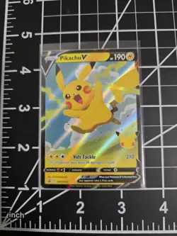 Pikachu V SWSH143 Sword & Shield Promo Pokemon Celebrations NM/M - Image 1