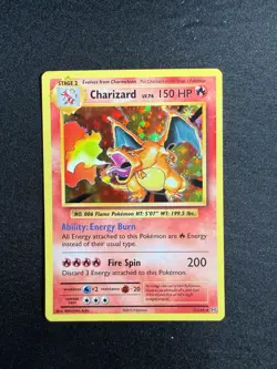 2016 Pokemon Charizard Holo 11/108 XY Evolutions English LP - Image 1
