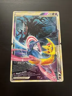 Darkrai & Cresselia Legend 99 100/102Triumphant Both Top & Bottom Pokemon Cards - Image 1