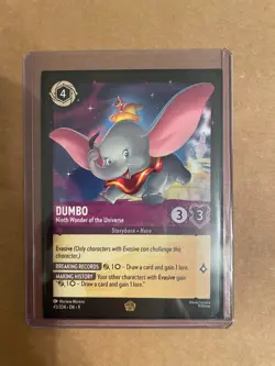 Disney Lorcana 45/204 DUMBO Ninth Wonder Universe Legendary Normal Fabled NM/M - Image 1