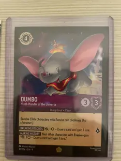 Disney Lorcana 45/204 DUMBO Ninth Wonder Universe Legendary Normal Fabled NM/M - Image 2