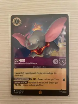 Disney Lorcana 45/204 DUMBO Ninth Wonder Universe Legendary Normal Fabled NM/M - Image 4