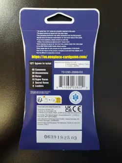 One Piece ROMANCE DAWN - TCG English Sleeved Booster Pack Sealed 12-Cards OP-01 - Image 2