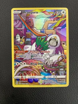 TCG Pokemon Oranguru TG12/TG30 Holo Trainer Gallery Card Brilliant Stars - Image 1