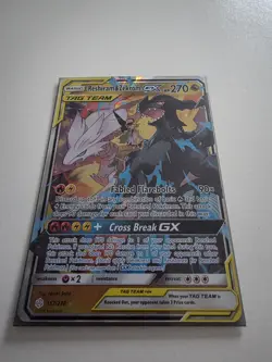Pokemon - Reshiram & Zekrom GX - SM Cosmic Eclipse - TAG TEAM - 157/236 - NM - Image 4