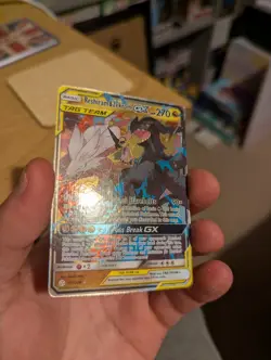 Reshiram & Zekrom GX Holo Card 157/236 Cosmic Eclipse Pokemon TCG - NM - Image 4
