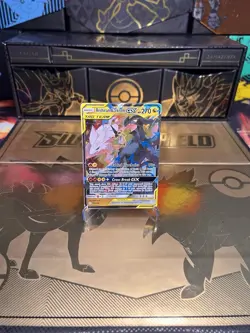 Pokemon Card Reshiram and Zekrom GX (157/236) Rare Holo Cosmic Eclipse NM - Image 2