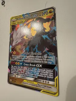 Pokemon - Reshiram & Zekrom GX - SM Cosmic Eclipse - TAG TEAM - 157/236 - NM - Image 3