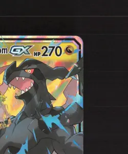 Reshiram & Zekrom GX 157/236 Cosmic Eclipse Ultra Rare Holo Pokemon Card NM - Image 4