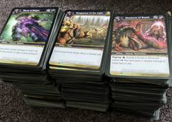 WoW TCG Bulk Lot, 1000+ Cards, NM - LP Condition, Vintage, World of Warcraft - Image 1