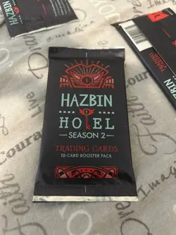 HAZBIN HOTEL Season 2 Trading Cards 1st Edition Booster Pack Lot Of 20 Sealed - Image 3