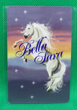 Bella Sara Horse Trading Card Game Uranus #S16/17 Shiny Foil Ancient Lights - Image 2