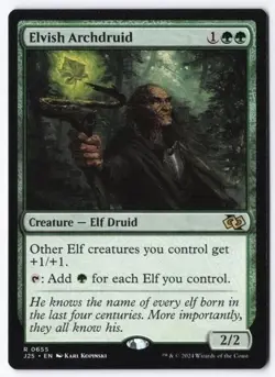 Elvish Archdruid #655 (NM) Foundations Jumpstart J25 Magic MTG - Image 1