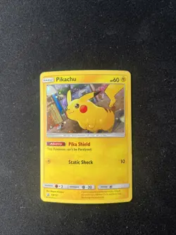 Pikachu -lp- Ex- SM157 Sun & Moon Black Star Promo Holo Pokemon TCG - Image 1