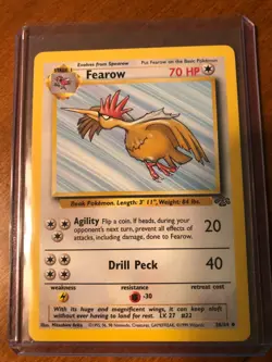 Pokemon TCG Fearow Jungle 36/64 Regular Unlimited Uncommon - Image 1