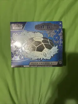 Pokemon TCG Stellar Crown Elite Trainer Box ETB Sealed - Image 1